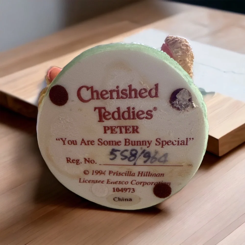 VINTAGE ~ Cherished Teddies ~ PETER